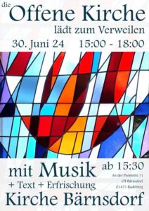 Musik von Zimní den bei Offene Kirche Bärnsdorf