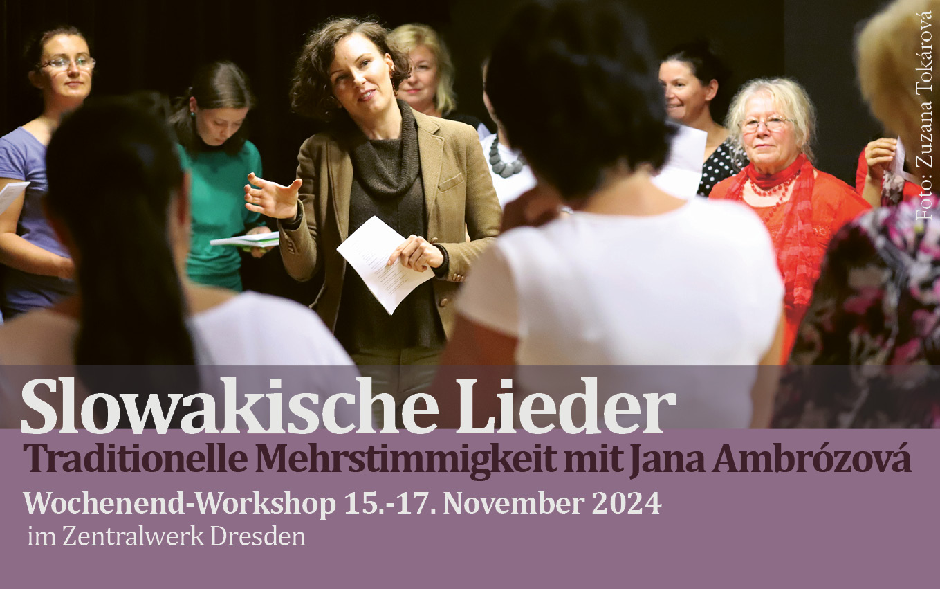 Slowakische Lieder mit Jana Ambrózová