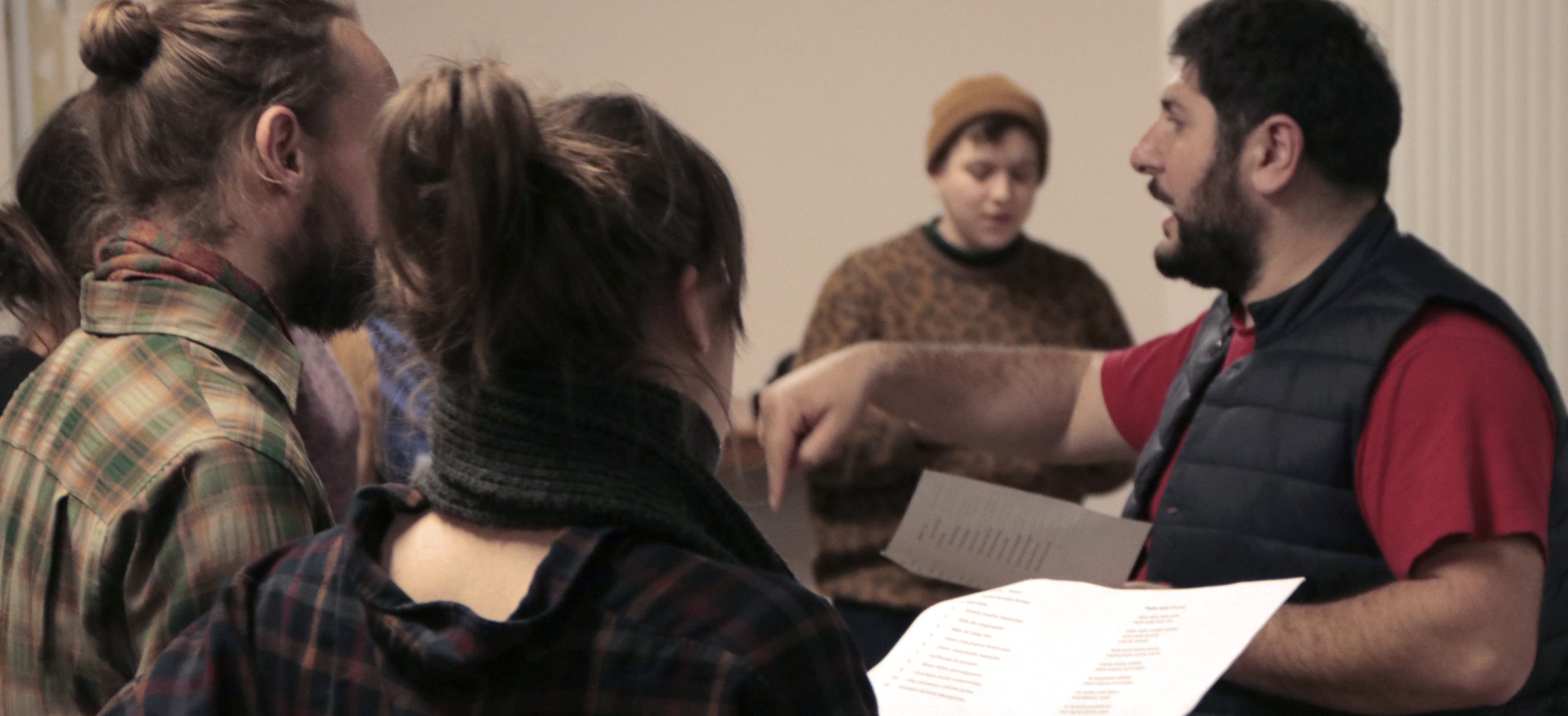 Georgisch singen in Dresden mit Tornike Skhiereli