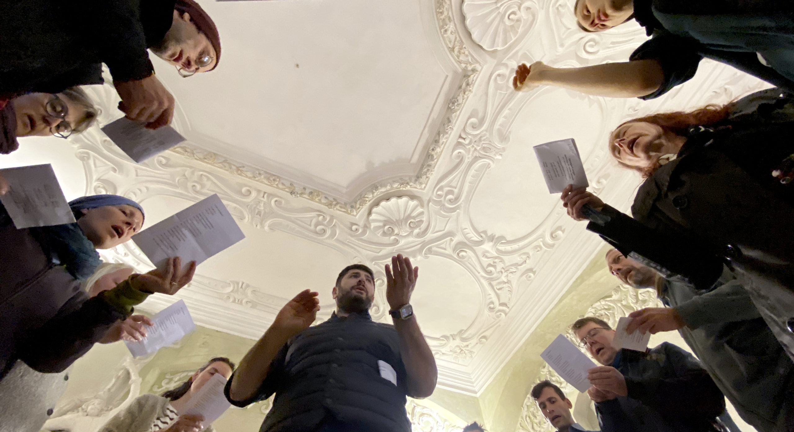 Georgisch singen in Dresden mit Tornike Skhiereli