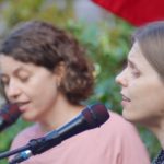 Zimní den bei Musik zwischen Himmel und Erde im August 2025 mit Kunsthaus Dresden und KGV Flora, Foto:Veikko Geyer